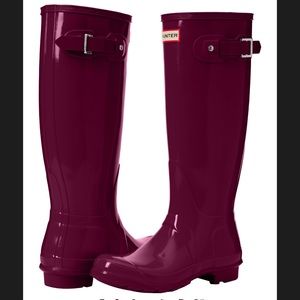 Hunter Original Tall Rain Boots | Violet